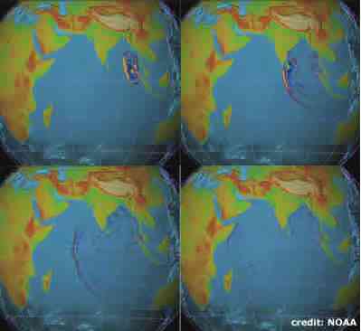 la Tierra se agit&oacute;.... y el Mar se despert&oacute;